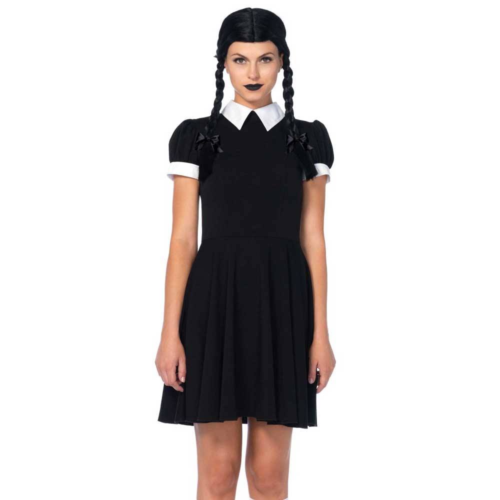 Leg Avenue - Gothic Wednesday Darling Costume - Black Product image